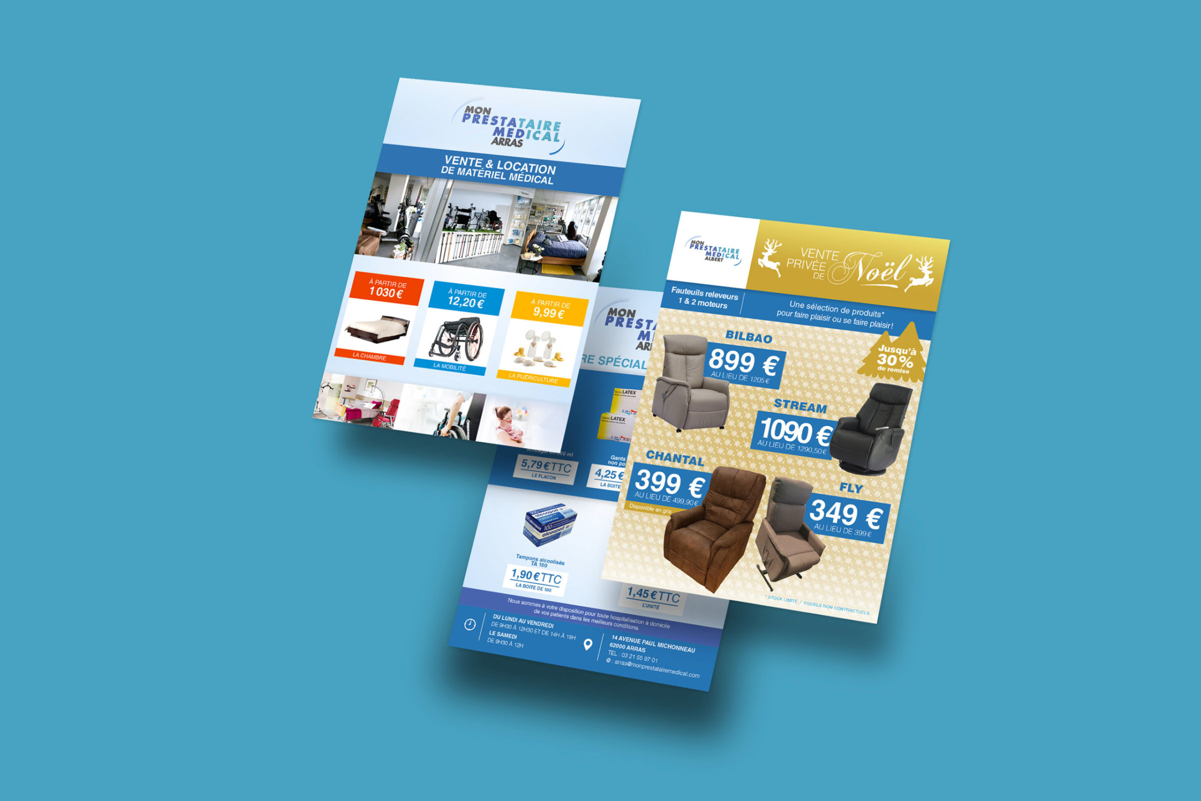 Flyers de PrestaMed