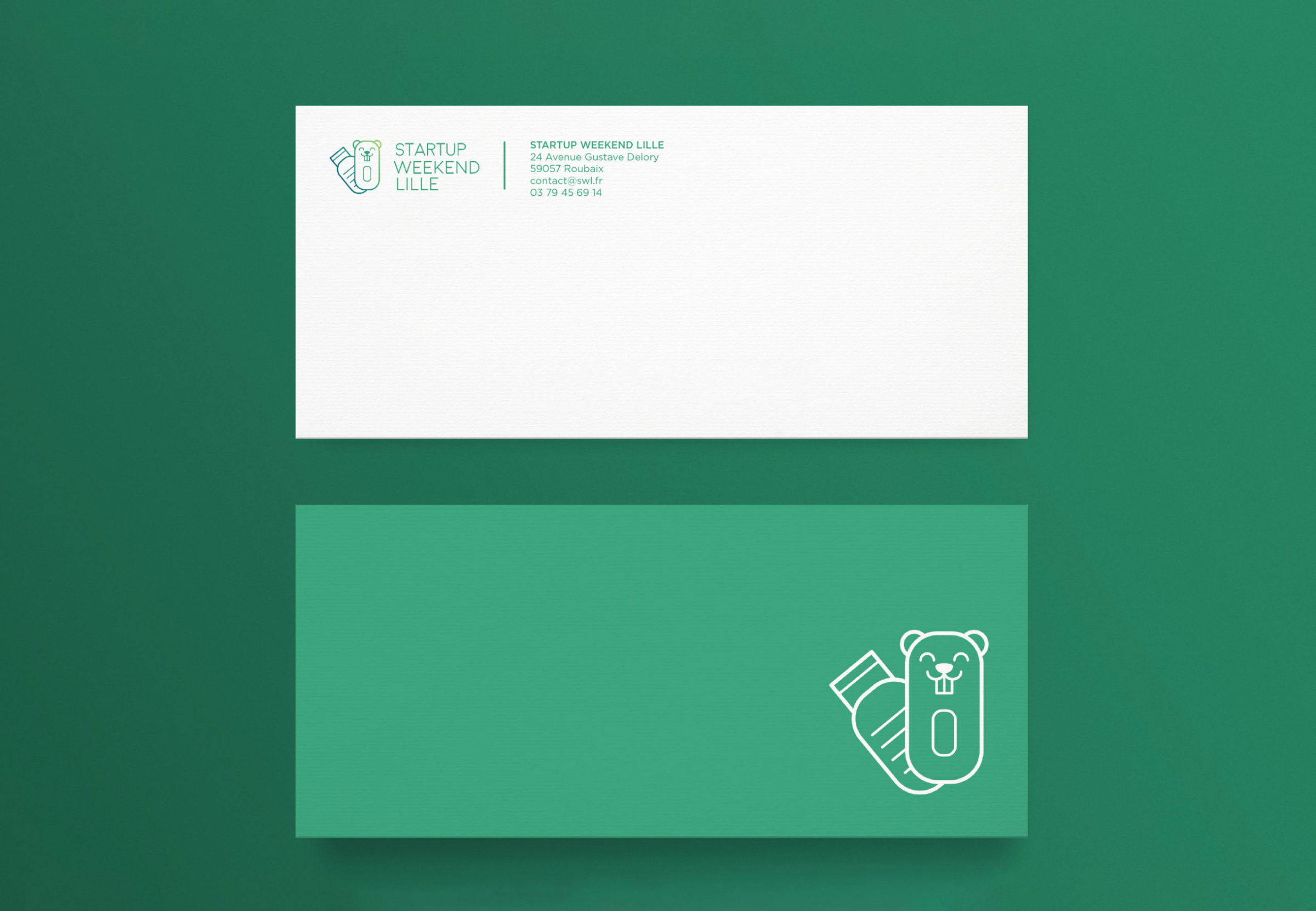 Enveloppe de Startup Weekend Lille